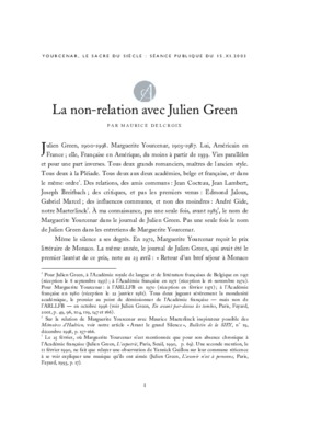 julien green Book