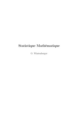 statistiquemathematique Book