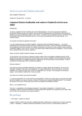habitat alternatif Book