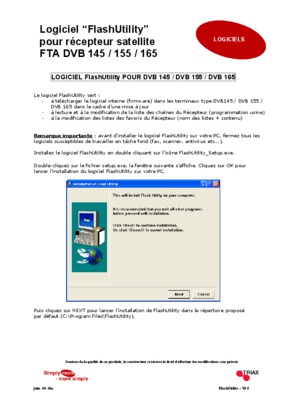 logiciel pour flasher des recepteur Book
