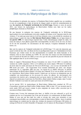 territoire de lubero Book