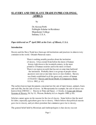 trade africa Book