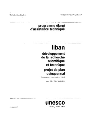 recrutement min recherche scientifique et technique Book