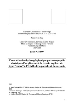 geophysique electrique Book