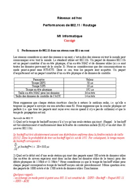 reseaux et performances Book