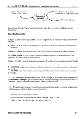 comportement energetique des systemes Book