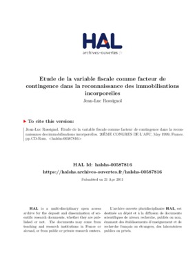 les facteur de contingence Book