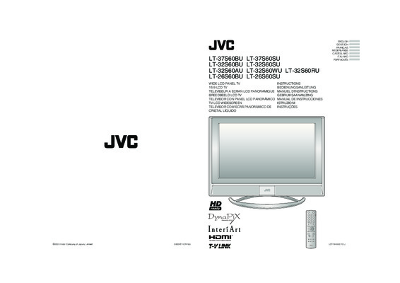 jvc lt 32s60su d Book