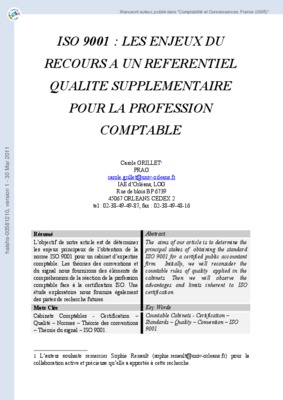 referentiel iso 9001 Book