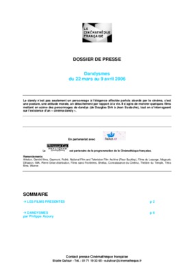 cinematheque Book