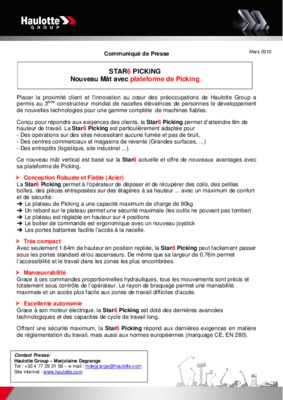 synchrone de picking Book