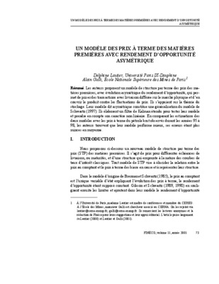 modele de privision ecourt terme Book