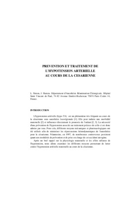 hypotension arterielle Book