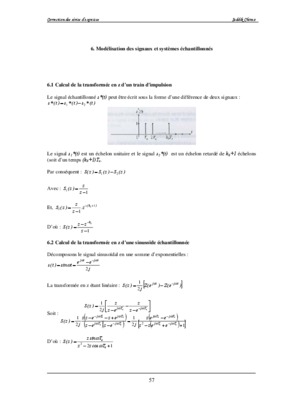 modelisation des signaux et systaime echantillonnes Book