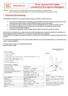 spectres uv visible et applications Book