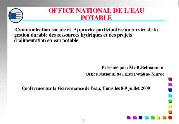 office national de l_electricite et de l_eau potable branche electricite Book