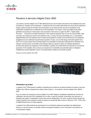 cisco serie 3945 Book