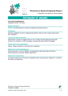 histoire antisepsie Book