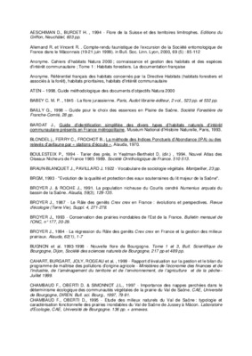 methode indices ponctuels d_abondance ou des releves d_avifaune par stations d_ecoute Book
