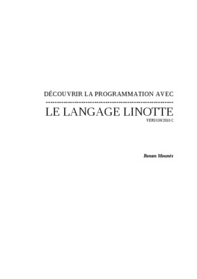 linotte Book
