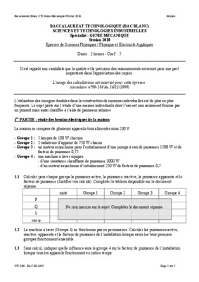 baccalaureat technologique 2003 Book