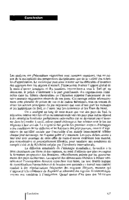 impact des phenomenes migratoires sur le continent africain Book