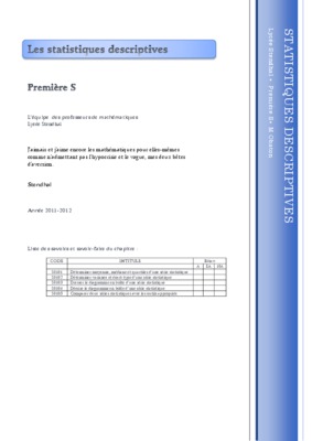 variance statistique Book