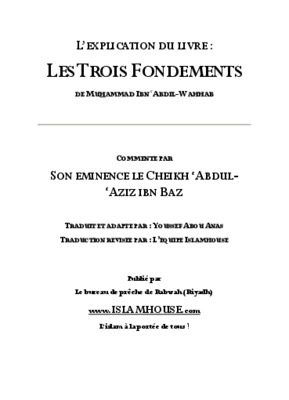explication des 6 fondements Book