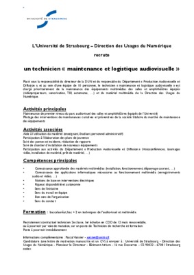 contrat de recrutement technicien Book