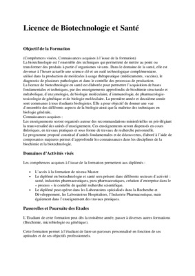 biotechnologie seconde sante Book