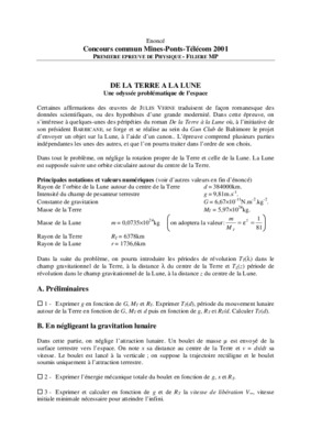 concours commun mine ponts telecom psi 2002 Book