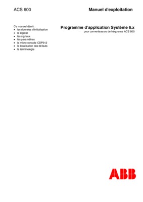 abb acs 600 Book