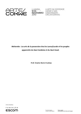luvale zambie Book