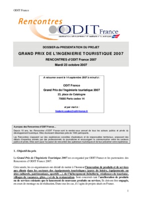 dossier de presentation touristique Book