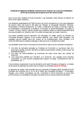 dispense recherche Book