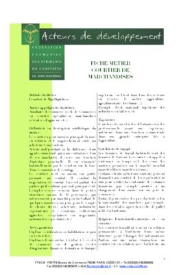 plan d_affaire courtier marchandises Book