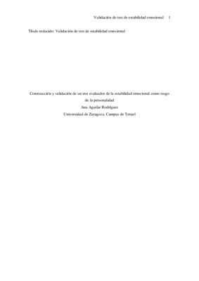 test emocional Book