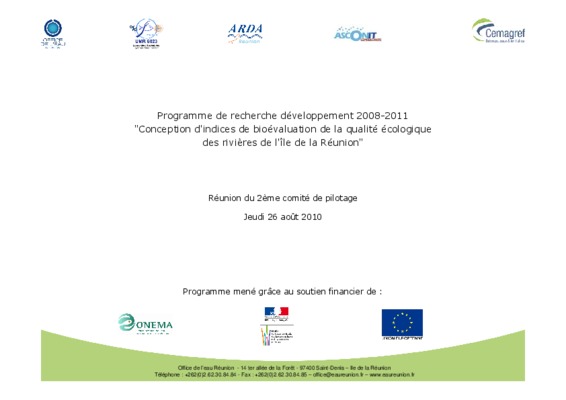 developpement programme 2008 Book