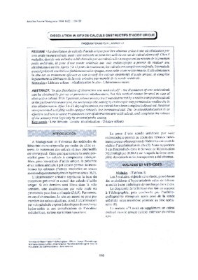 processus obstructifs Book
