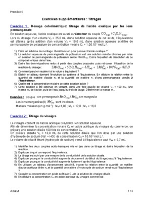 exercices de svt premieres Book