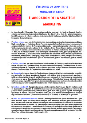 elaboration de la strategie marketing Book