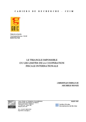 les limites du controle fiscale Book