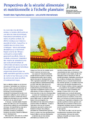 ra_le de l_agronome dans la securite alimentaire et nutritionnelle Book