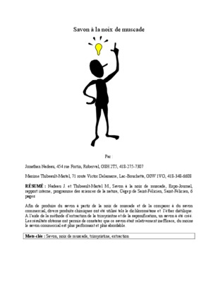 extraction trimyristine de la noix de muscade Book