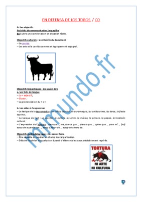 defensa de los toros Book