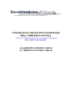 contratto scuola Book