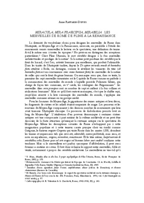 mirabilia Book