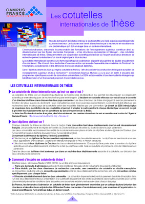 cotutelles Book