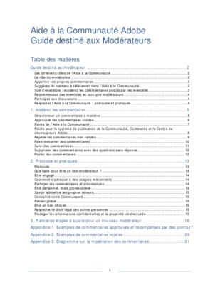 moderateurs Book