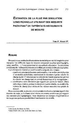 exemple de krigeage et simulation conditionnelle Book